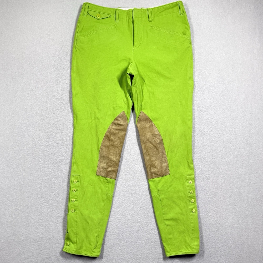 Vintage Ralph Lauren Riding Pants Women 8 Jodhpur Breeches Equestrian Knee Patch